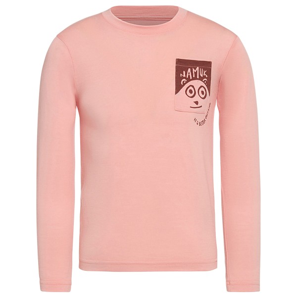 Namuk - Kid's Teri Merino Pocket Longsleeve - Merinoshirt