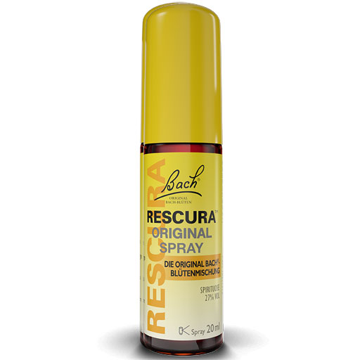BACHBLÜTEN Original Rescura Spray m.Alkohol  20 ml  Spray