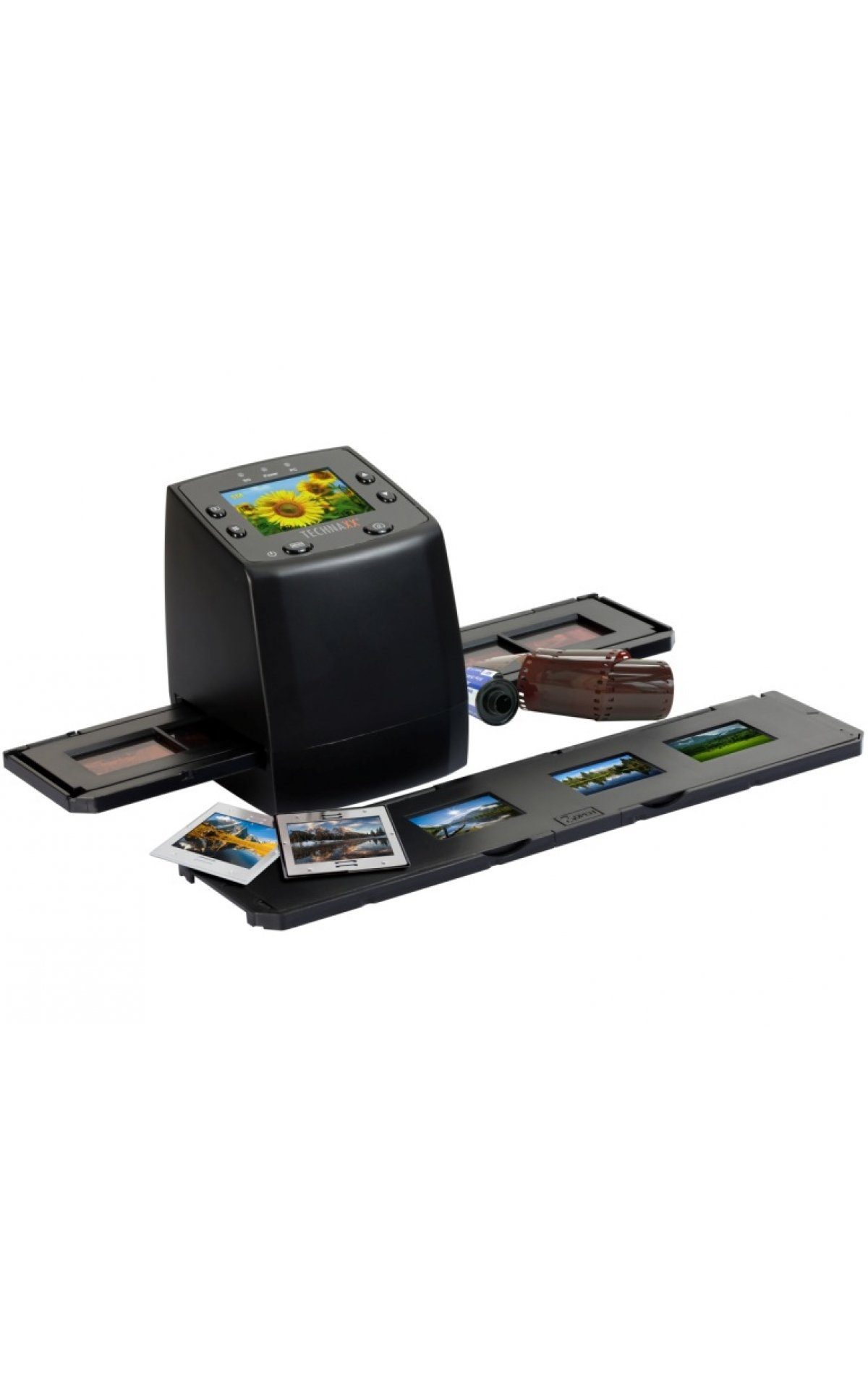 Technaxx DigiScan DS-02 Negativ-/ Dia Scanner 5 MP Bilder digitalisieren Diascanner, (Digitalisierer)