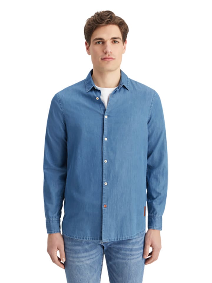 Scotch & Soda Hemd in Blau günstig kaufen