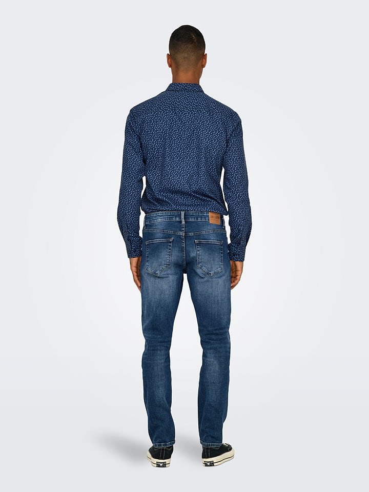 ONLY & SONS Jeans - Slim fit - in Blau günstig kaufen