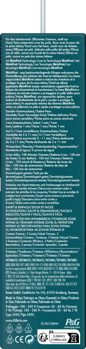 Elektrischer Rasierer, Intimate Trimmer, 1 St