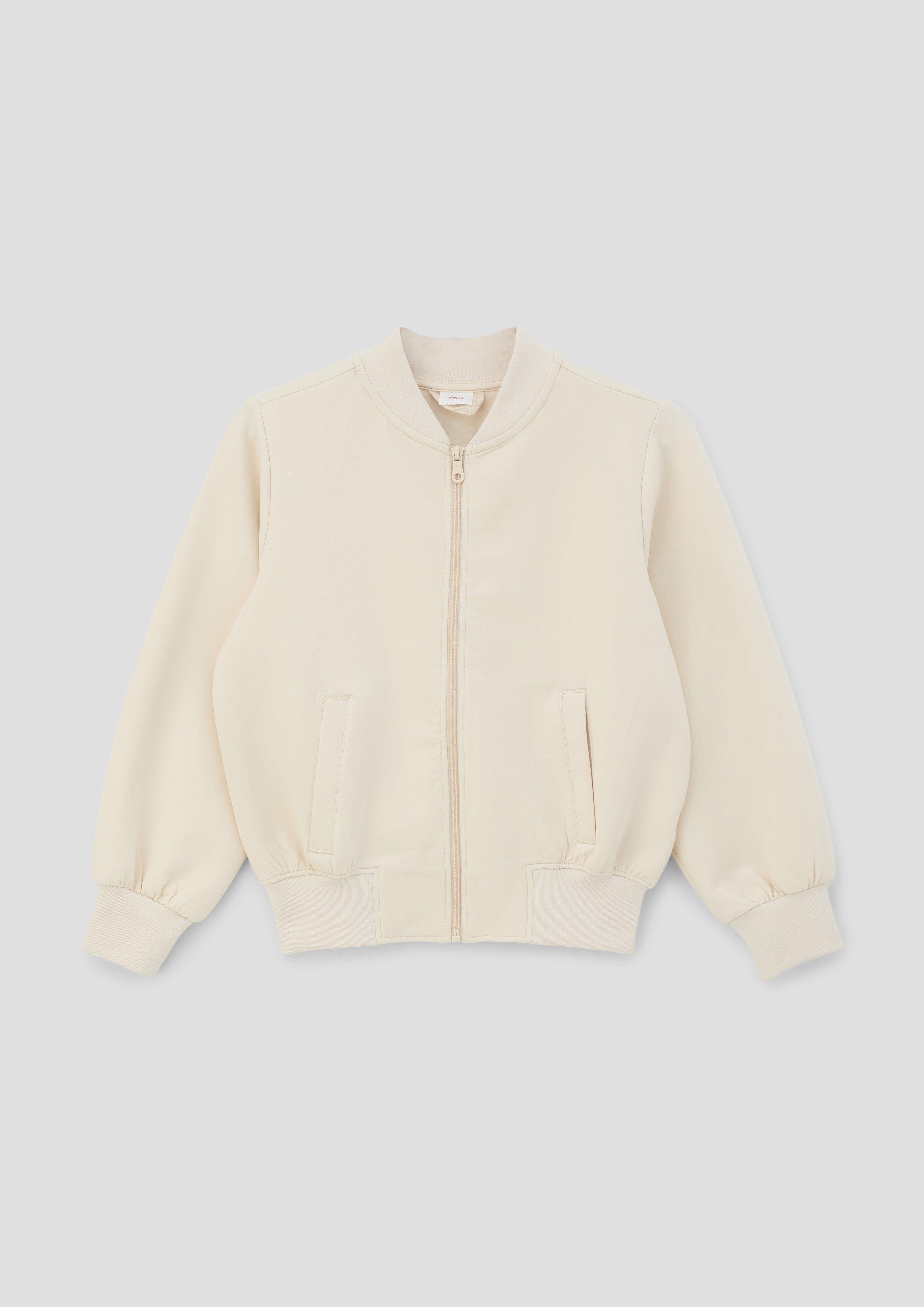 Blousonjacke aus Baumwollmix  2133785-0805