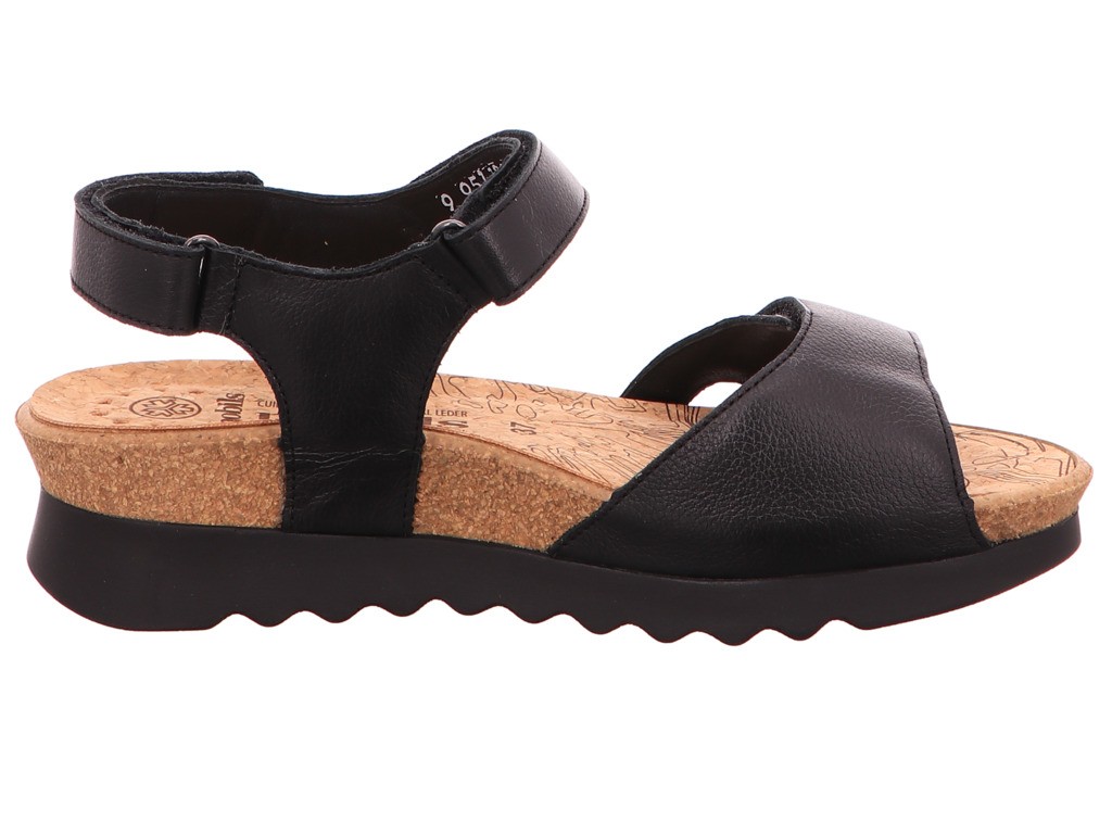 MEPHISTO Klassische Sandalen schwarz Quirina