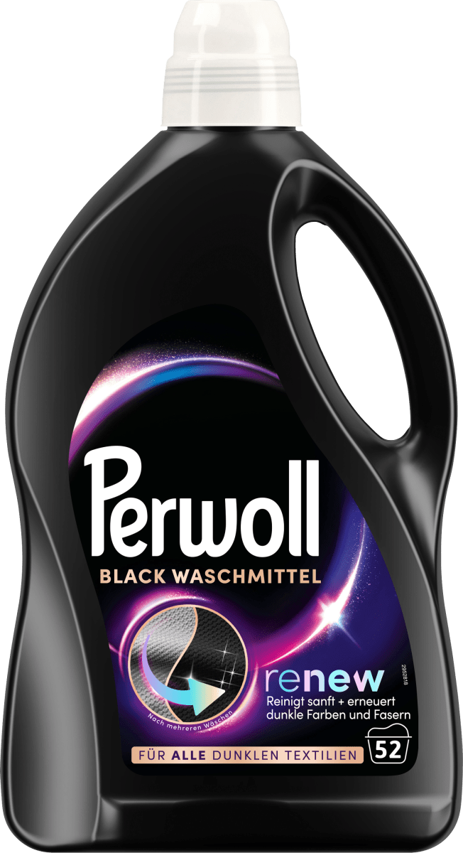 Feinwaschmittel Schwarz, 52 Wl
