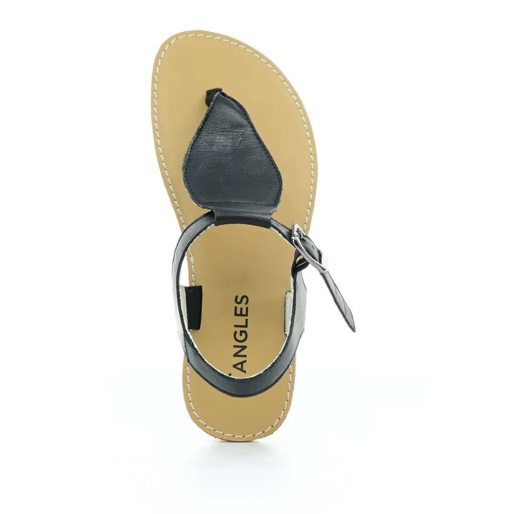 Angles Ares Black Sandalen