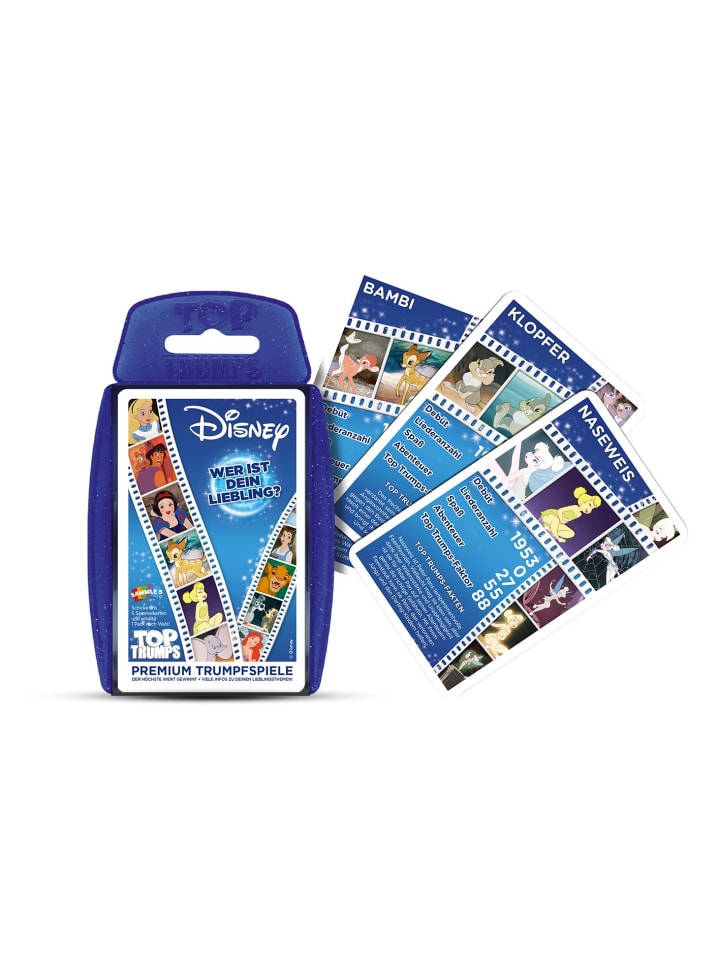 Winning Moves Top Trumps Disney Classics Kartenspiel Karten Spiel Quartett Deutsch in bunt günstig kaufen onesize