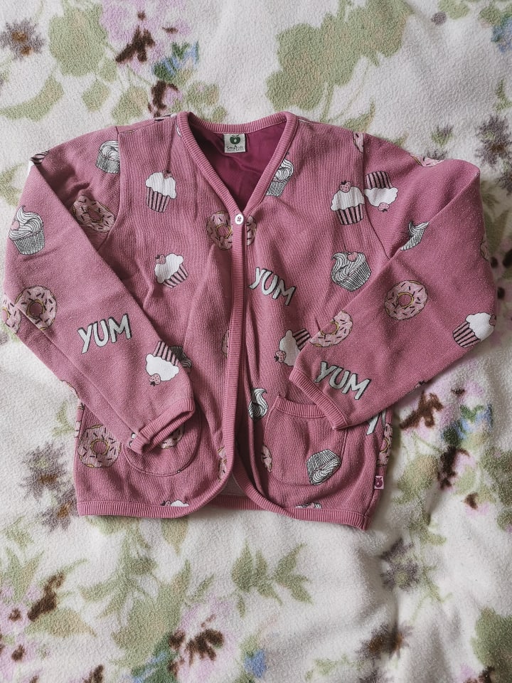 Småfolk Cardigan in Rosa günstig kaufen 110/116
