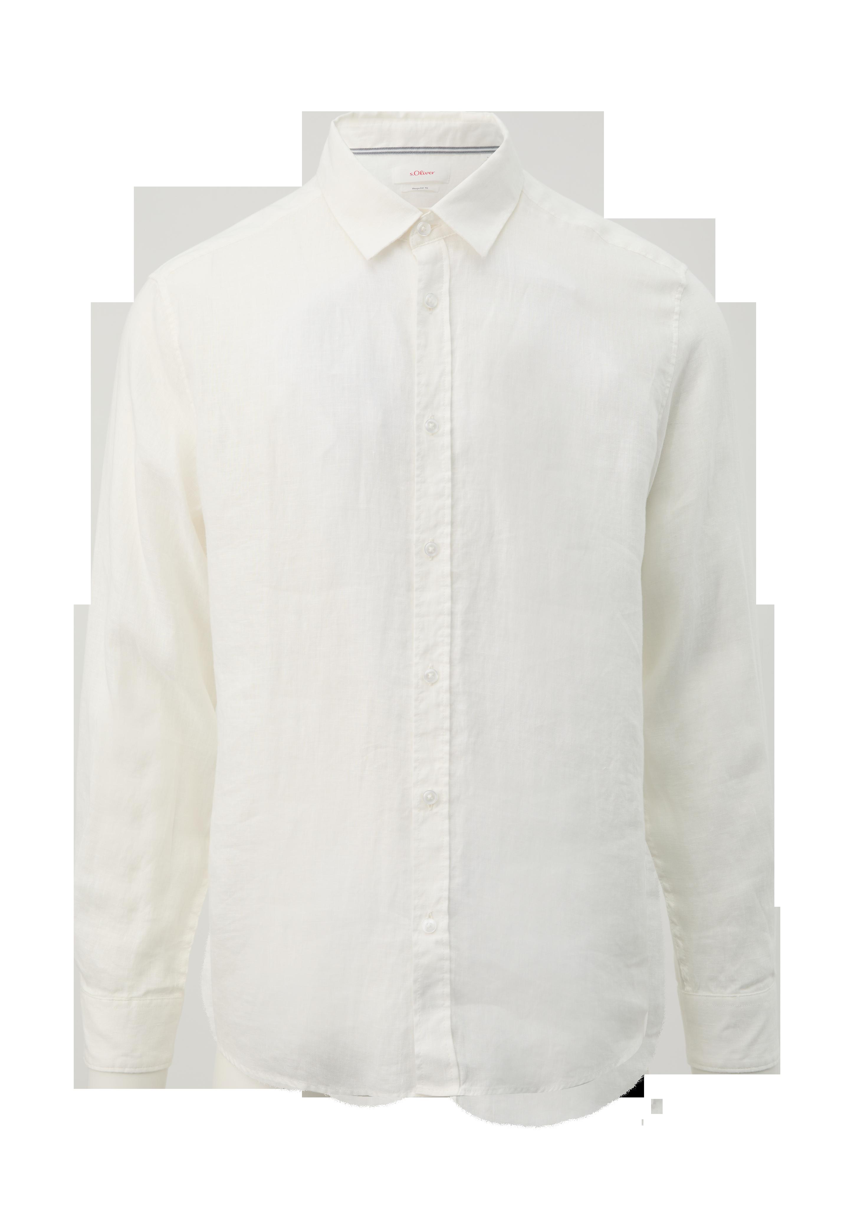 Leinenhemd mit Button-Down-Kragen  2127510-0120