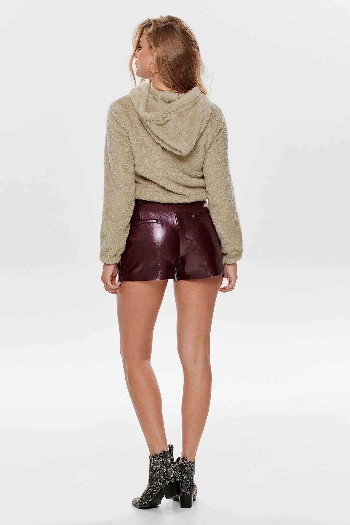 Only Shorts 1 Femme couleur rouge