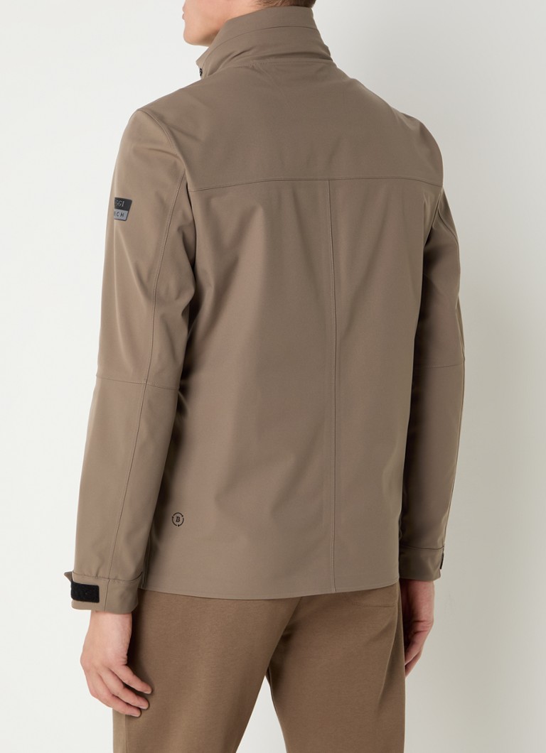 Boggi Milano Parka s posteljno kapuco in žepi z zadrgo