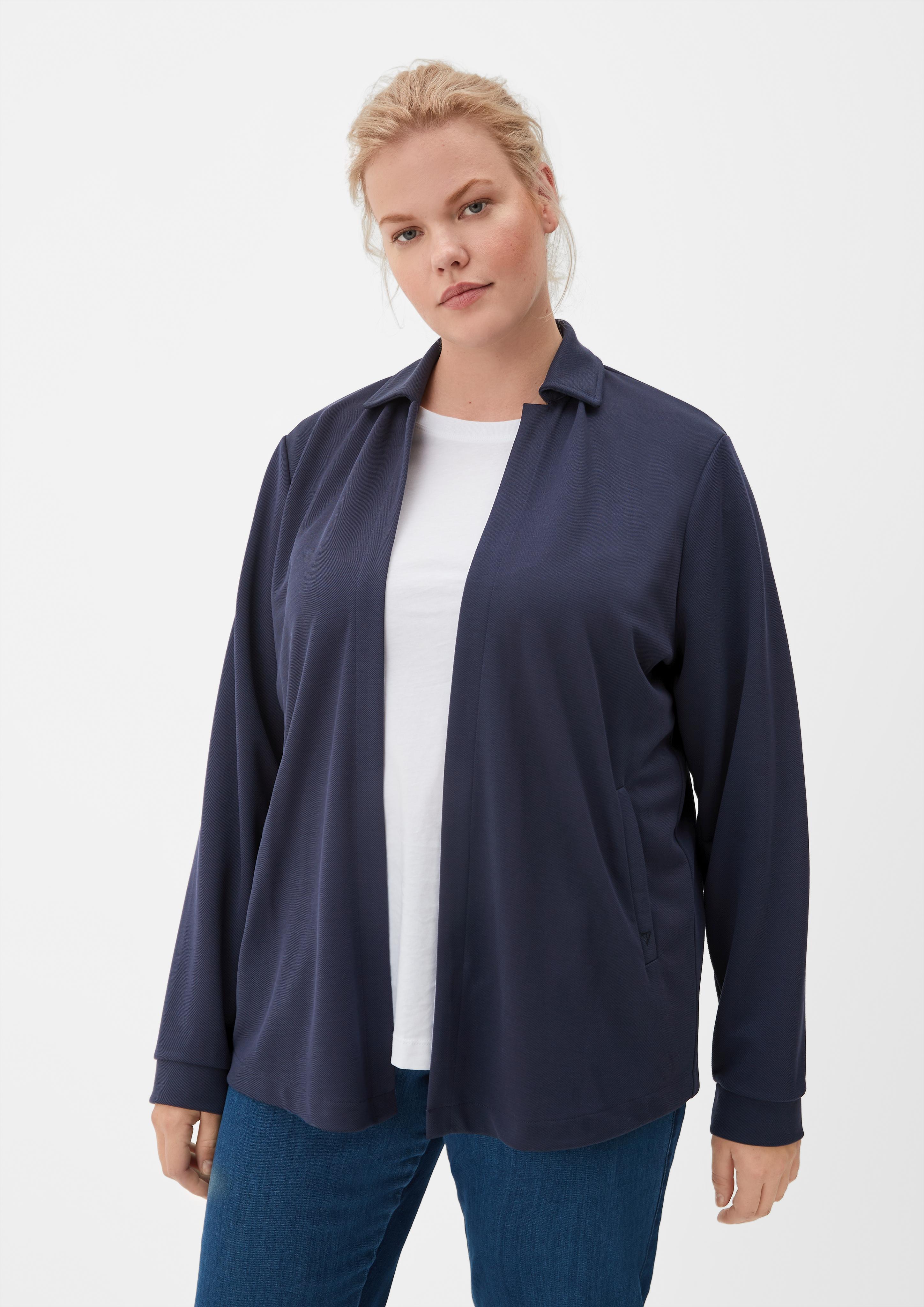 Shirtjacke mit Umlegekragen  2121681-5959