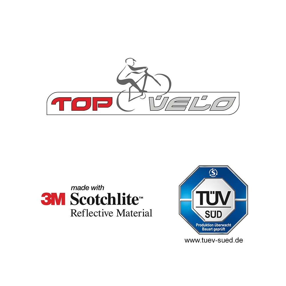 Topvelo Speichenreflektoren 44 Stück