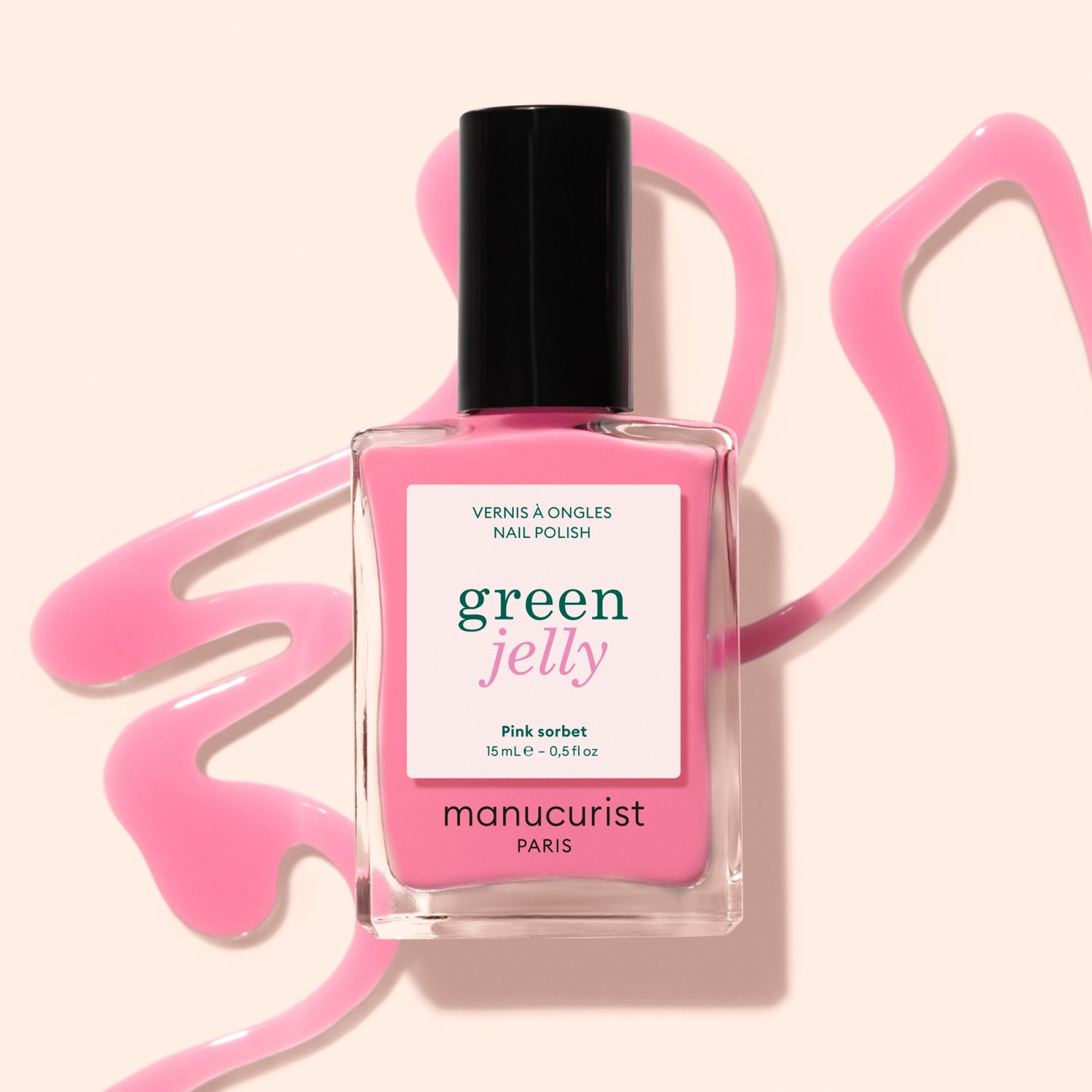 Gelatina di sorbetto rosa