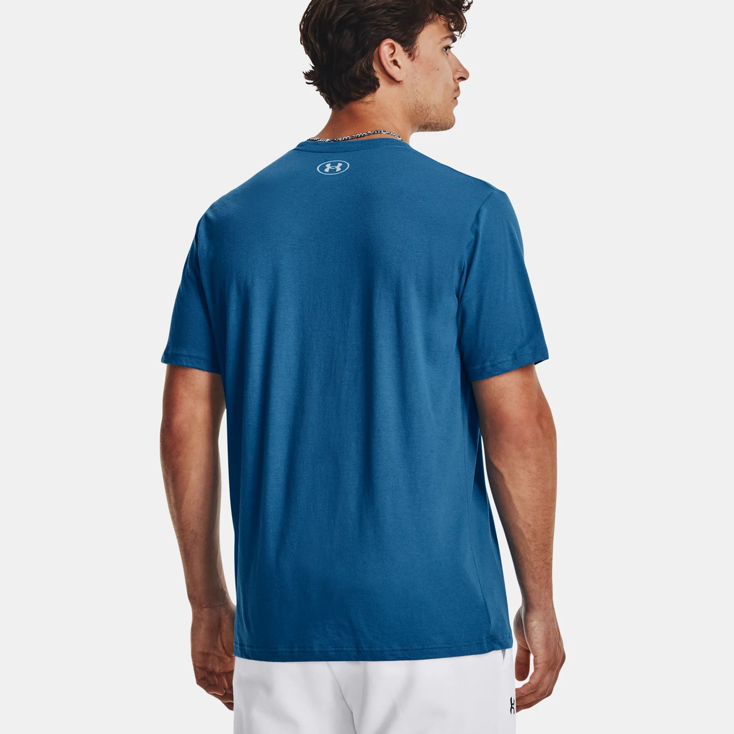 Big Logo Fill T-Shirt Herren - Blau, Grau