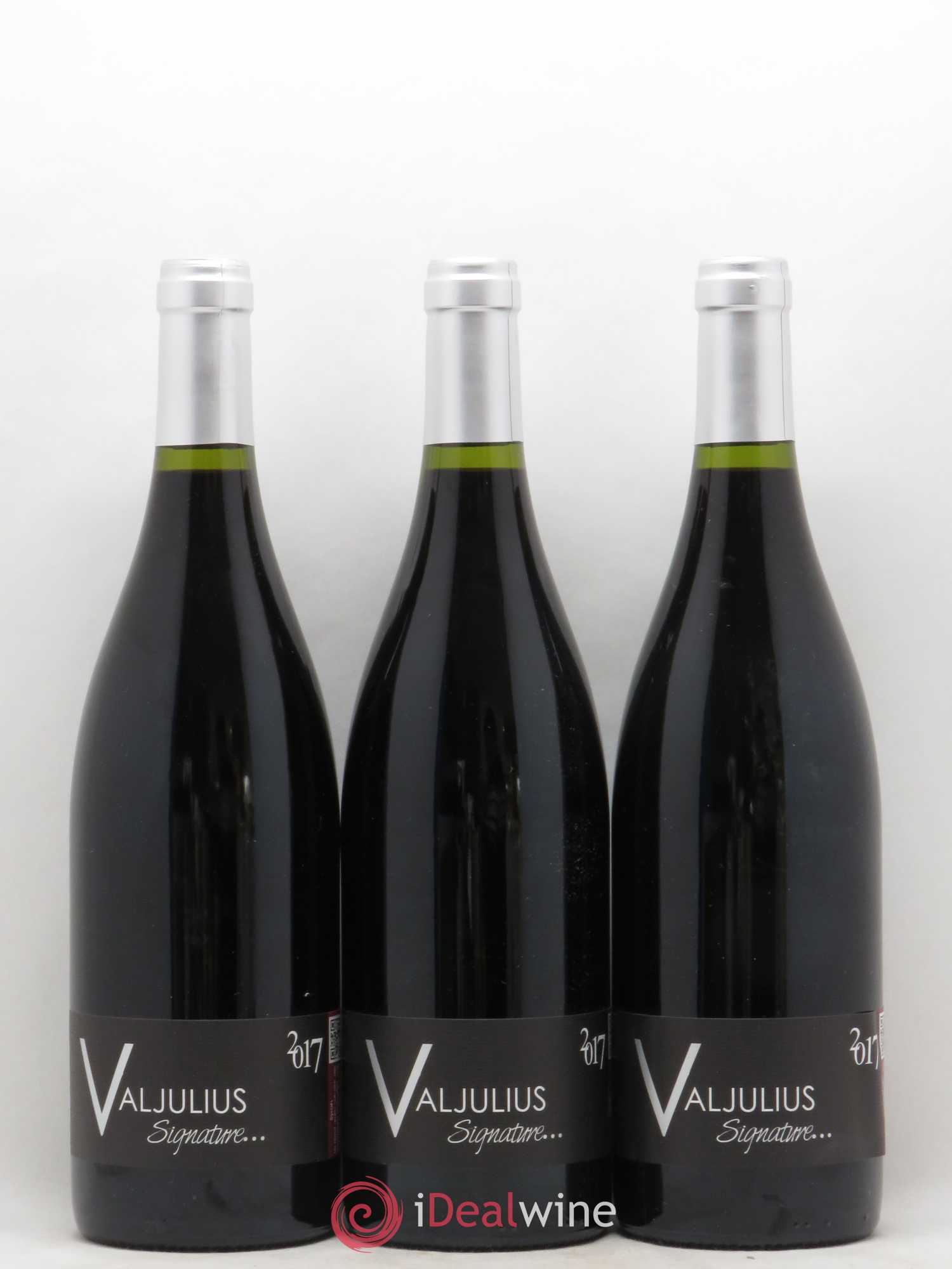 IGP Pays d'Hérault (Vin de Pays de l'Hérault) Valjulius Signature J Et B Sarda 2017 - Lot de 3 Bouteilles