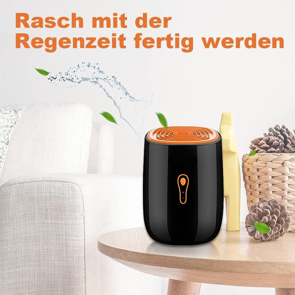 Yoyaxi Luftentfeuchter Leistungsstarker und leiser Haushalts-Luftentfeuchter, Automatische Abschaltung und einfache Bedienung
