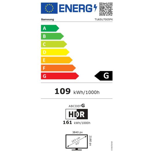 SAMSUNG 65U7005F - Televizor inteligent 65