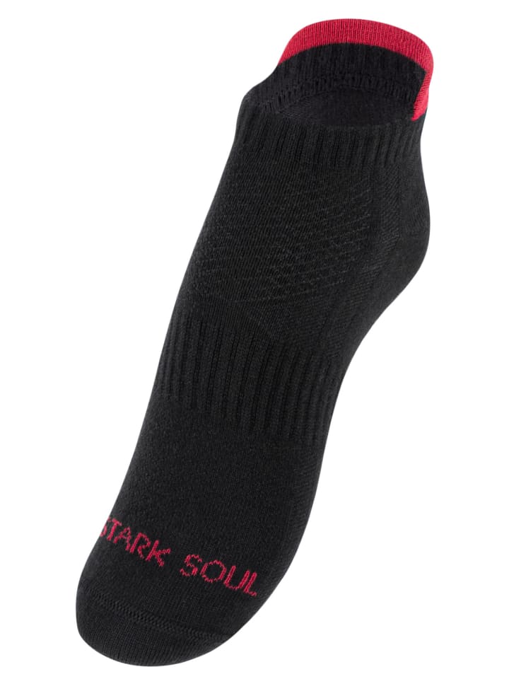 Stark Soul® Rutschfeste Sportsocken 3 Paar für Yoga und Pilates in schwarz günstig kaufen 35-38