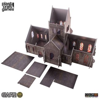 EWAR WWII ColorED Tabletop-Bausatz 28 mm Saint-Mère-Église