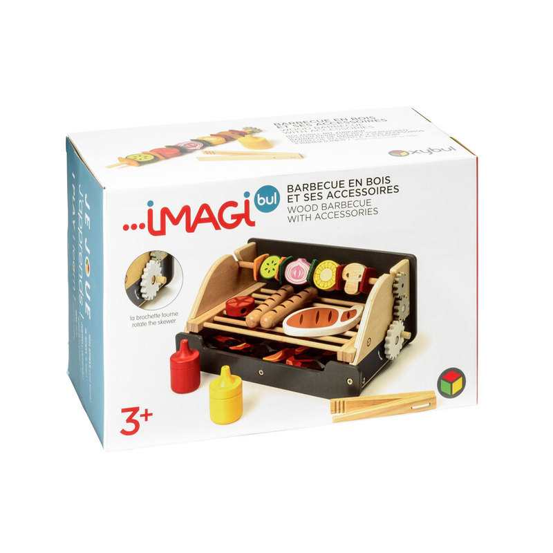 Barbecue en bois et ses accessoires Oxybul
