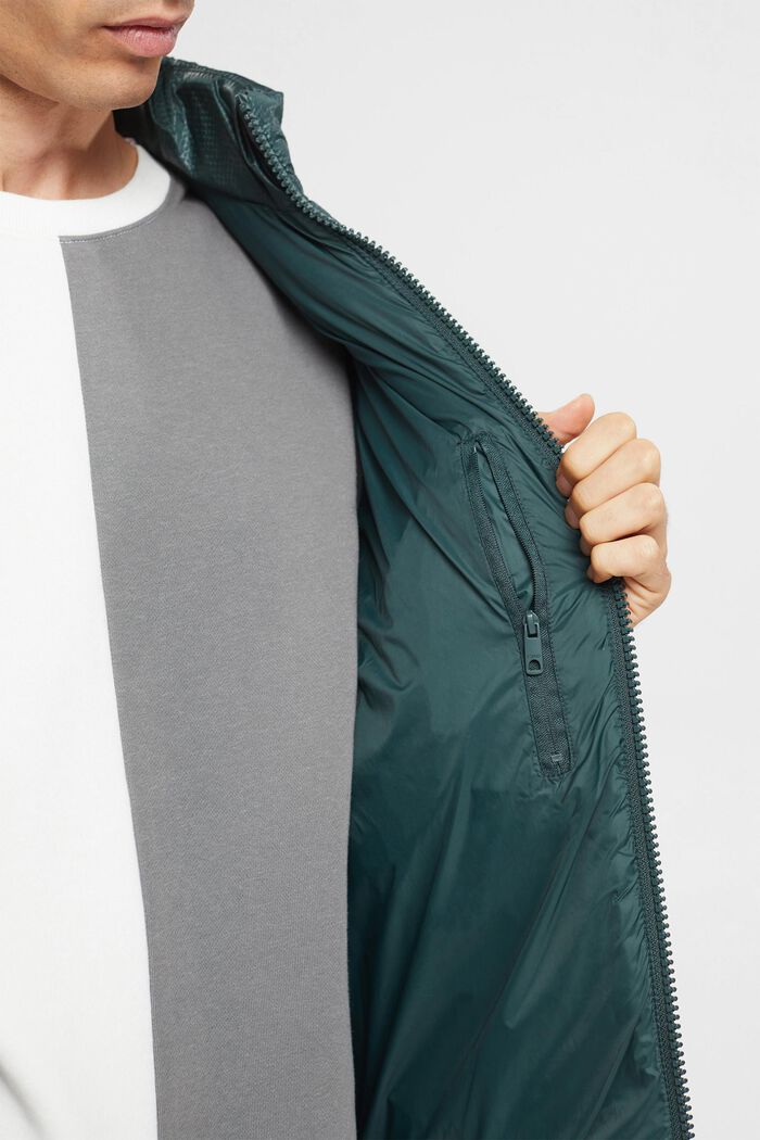 Gemusterte Pufferjacke