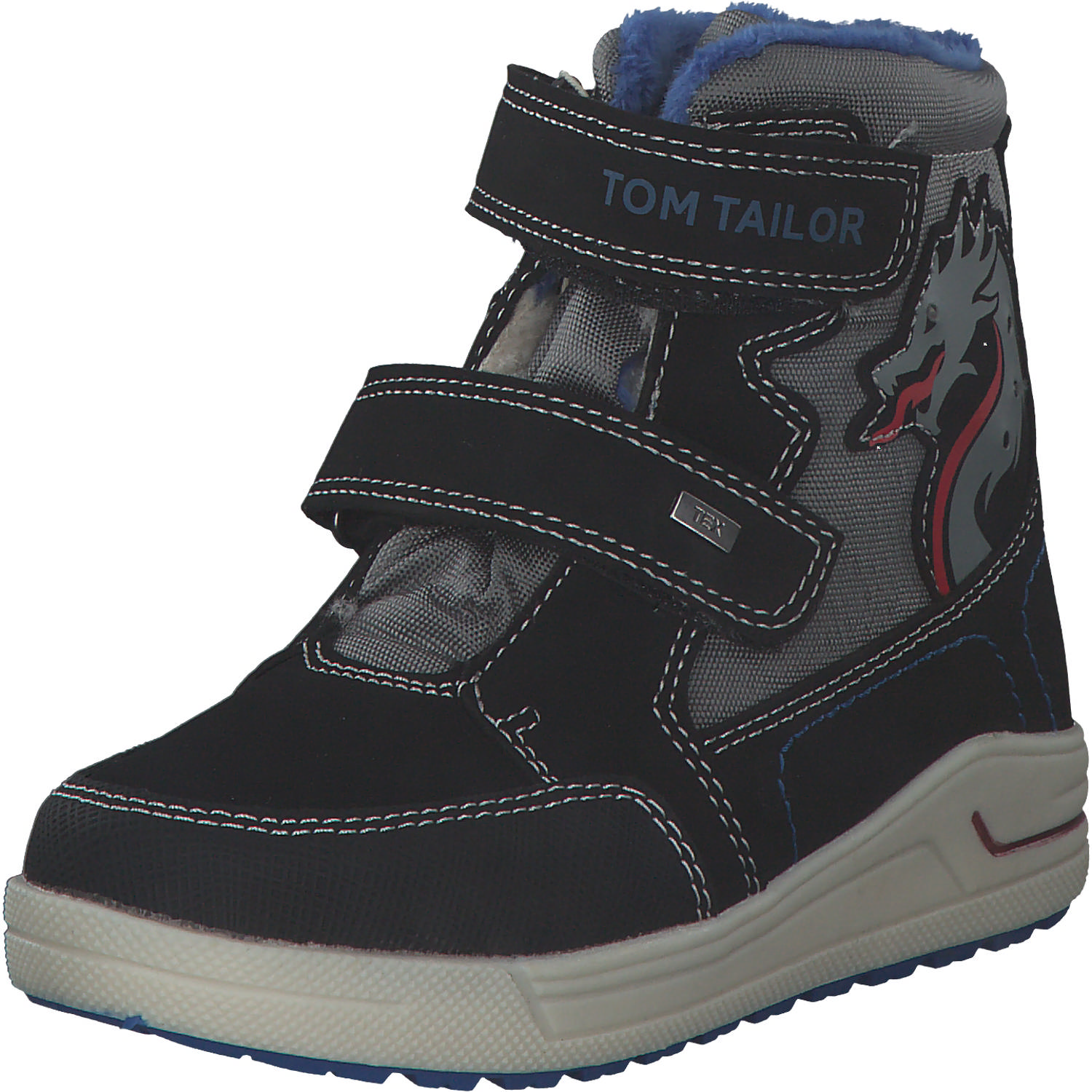 Tom Tailor 2173401, Stiefeletten (Kinder), Kinder, Schwarz