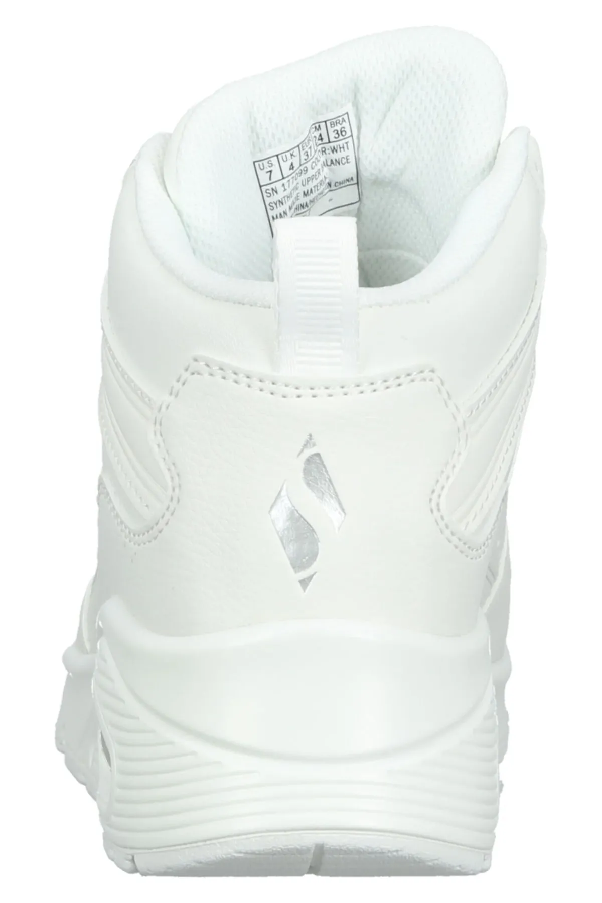 SKECHERS  Sneaker - Weiß - Flacher Absatz