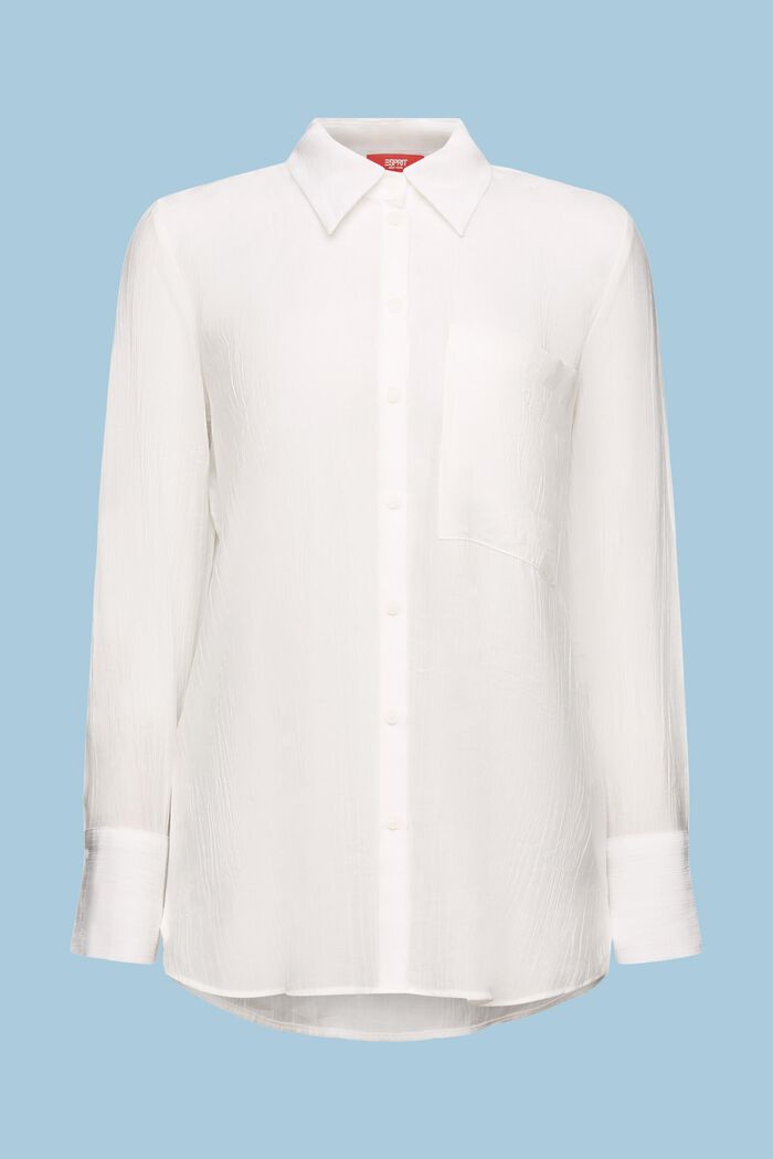 Longsleeve in Crinkle-Optik