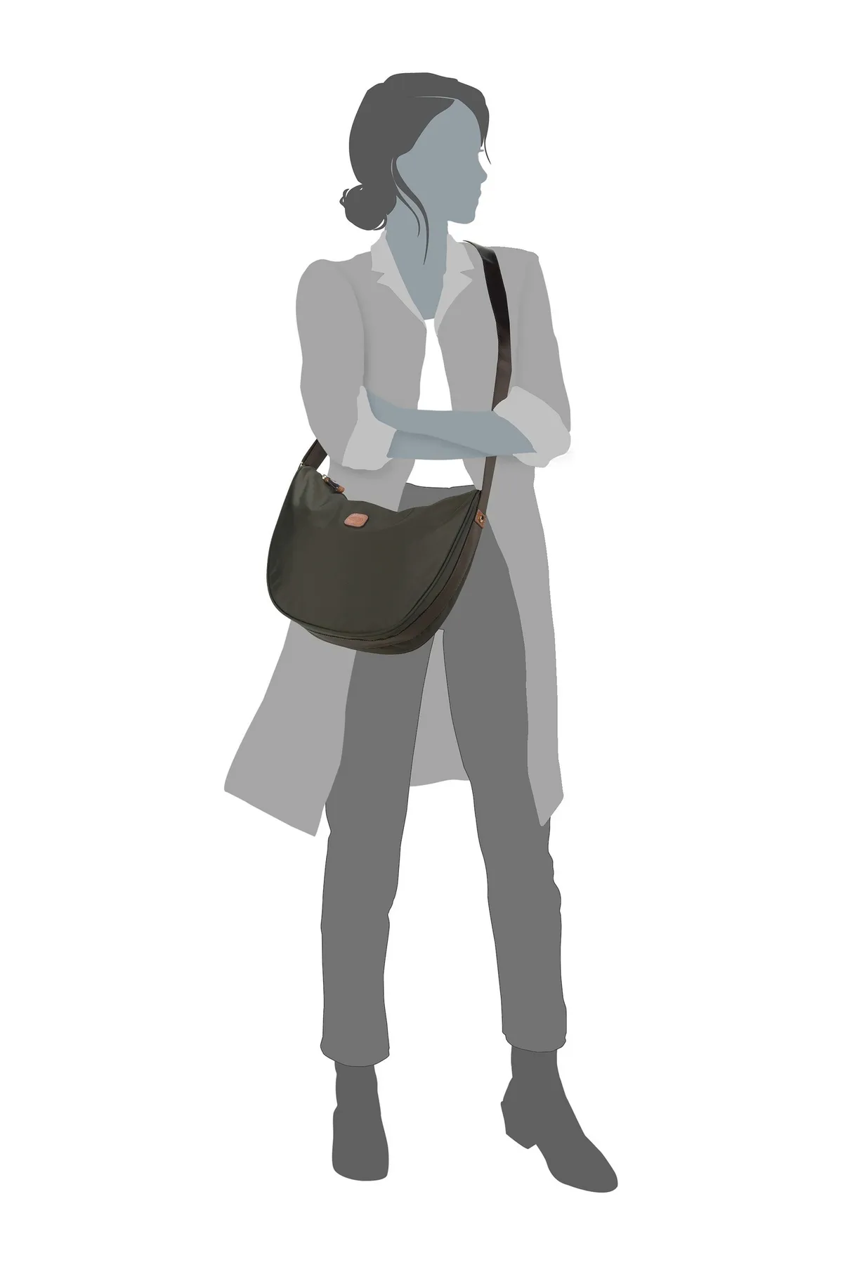 Bric&'s  Umhängetasche X-Bag 45052