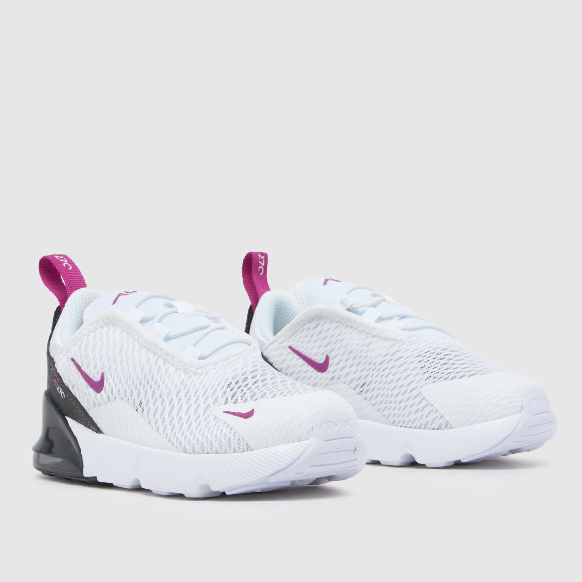 Nike vita multifärgade Air Max 270 flickor småbarnsskor