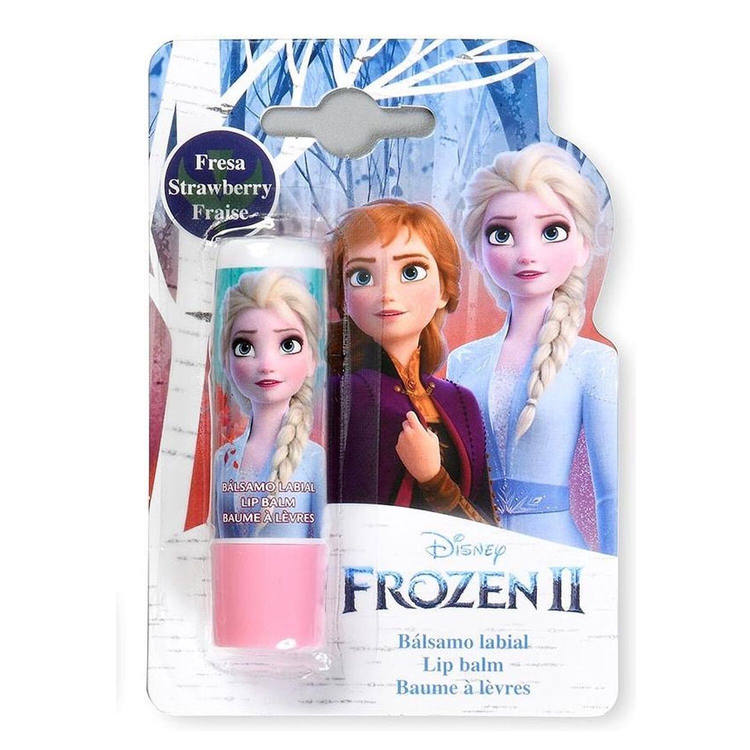 Disney Frozen II Baume à Lèvres Parfum Fraise