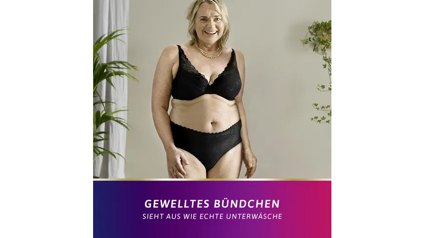 TENA Silhouette Hüfthohe Inkontinenz Pants Noir
