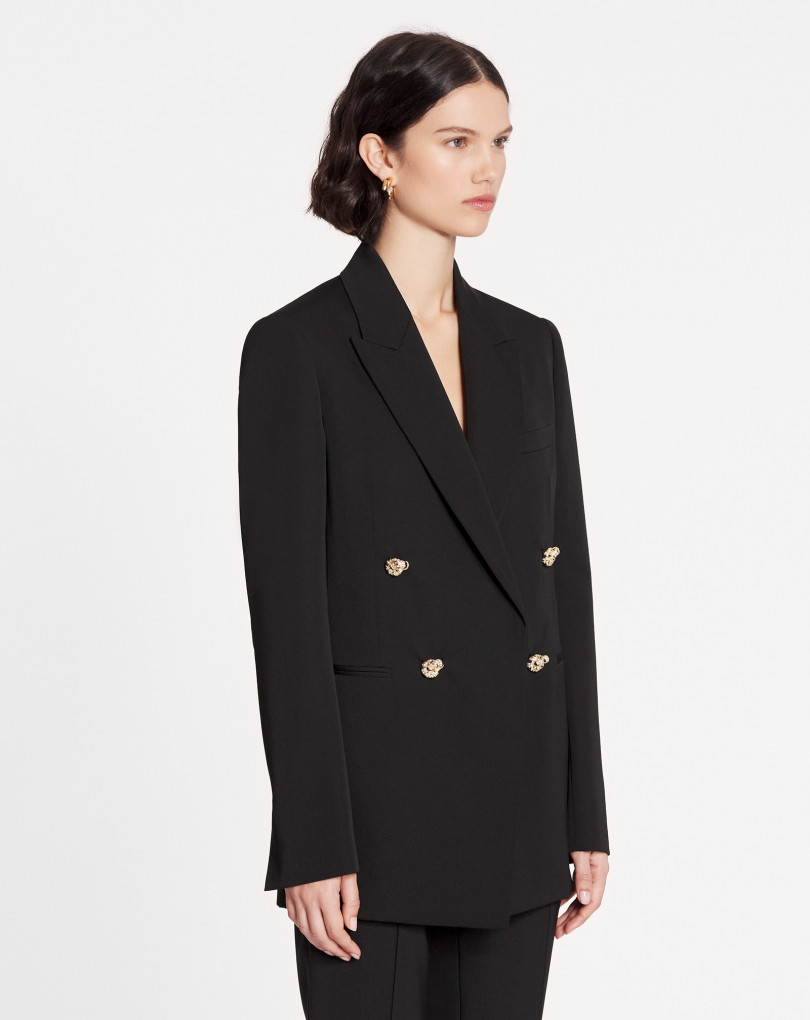 VESTE A DOUBLE BOUTONNAGE