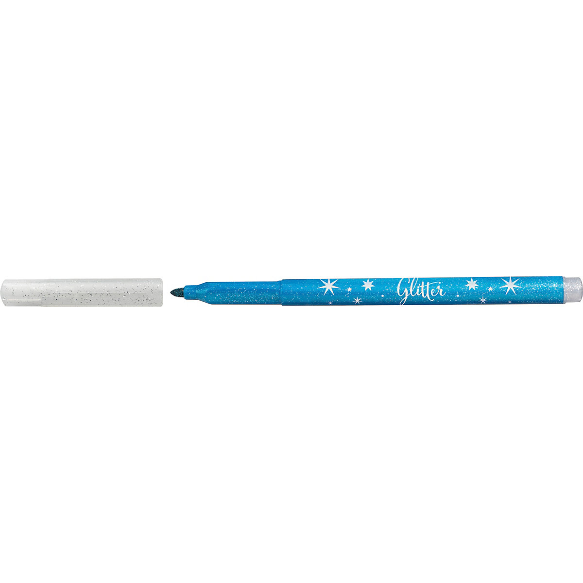 Glitter-Fasermaler, 24 Farben