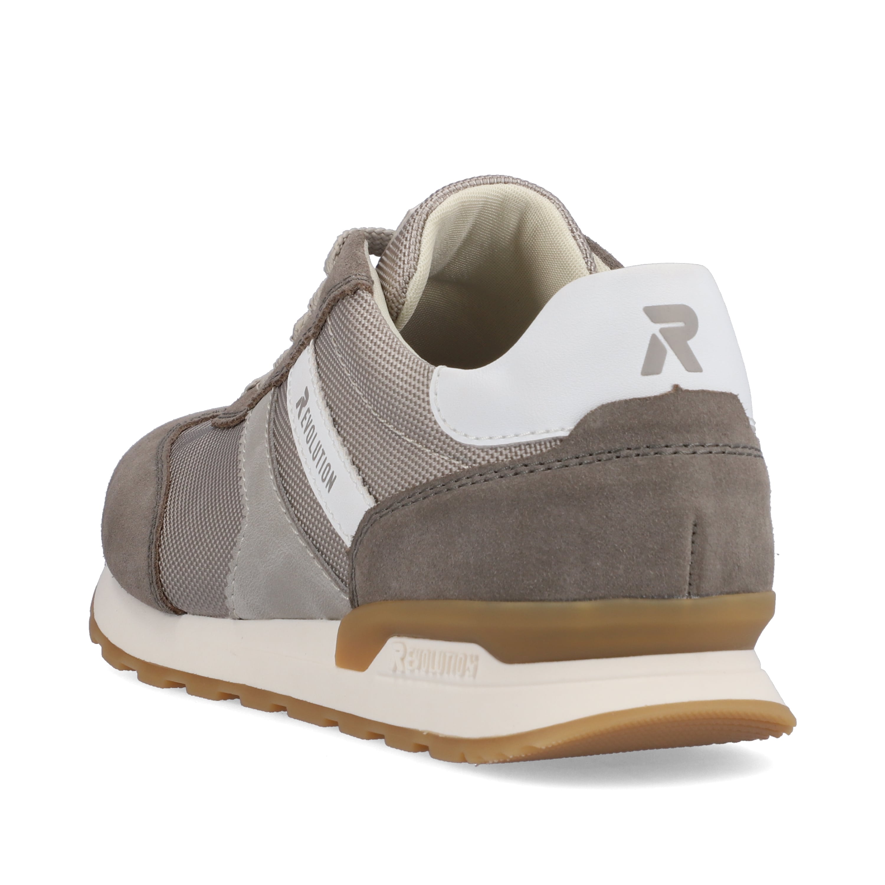 Rieker Herren Sneaker Low shadow-grey clay-beige