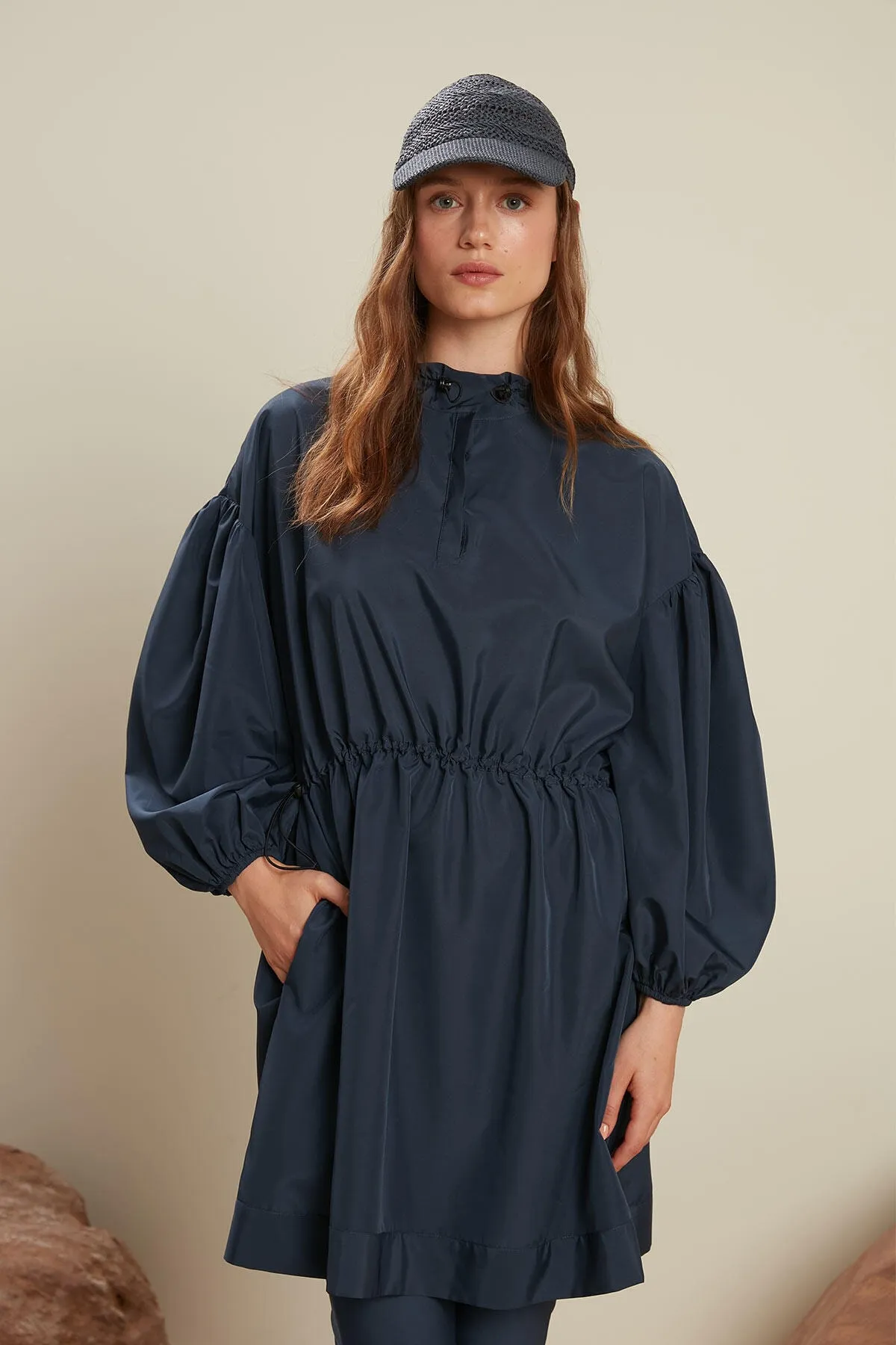 Manuka  HIJAB REGENMANTEL BADEANZUG DUNKELBLAU