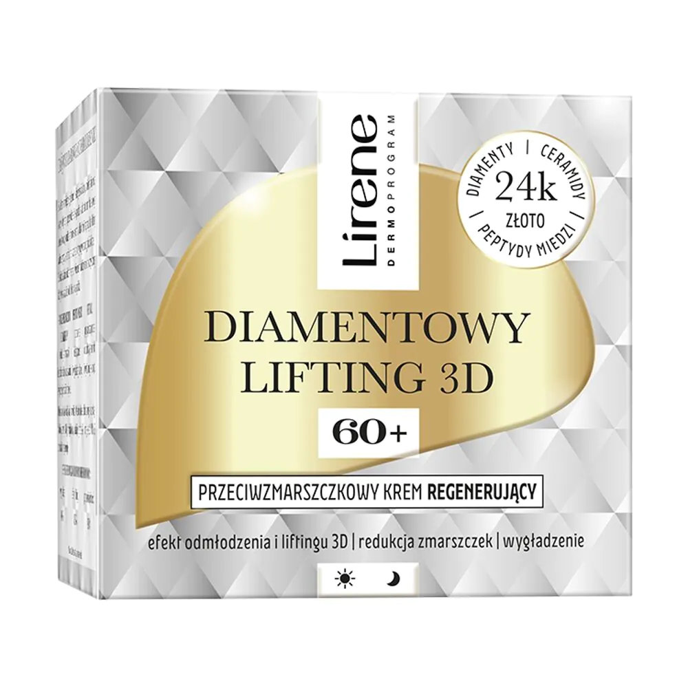 Lirene Diamond Lifting 3D krema za regeneraciju protiv bora