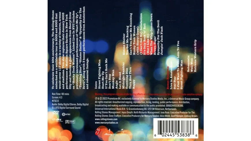 Licked Live In Nyc (2CD+DVD)
