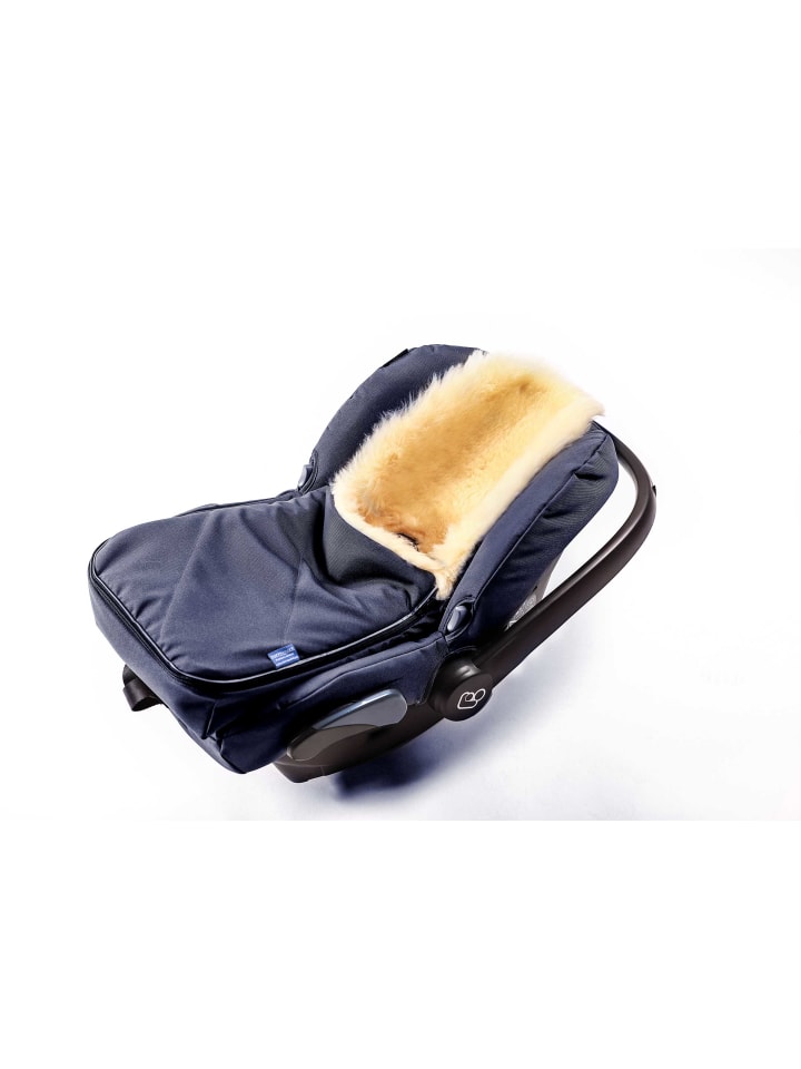 Hofbrucker Lammfell Fußsack Maxi für Babyschale in Navy Blue günstig kaufen onesize
