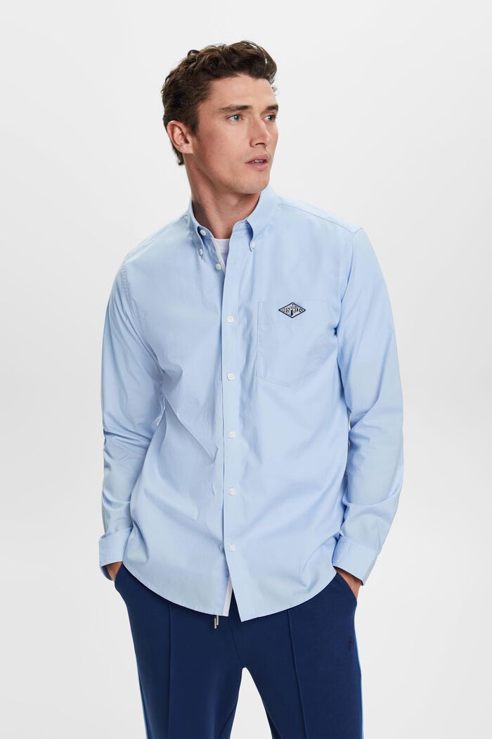Button-Down-Hemd aus Baumwolle