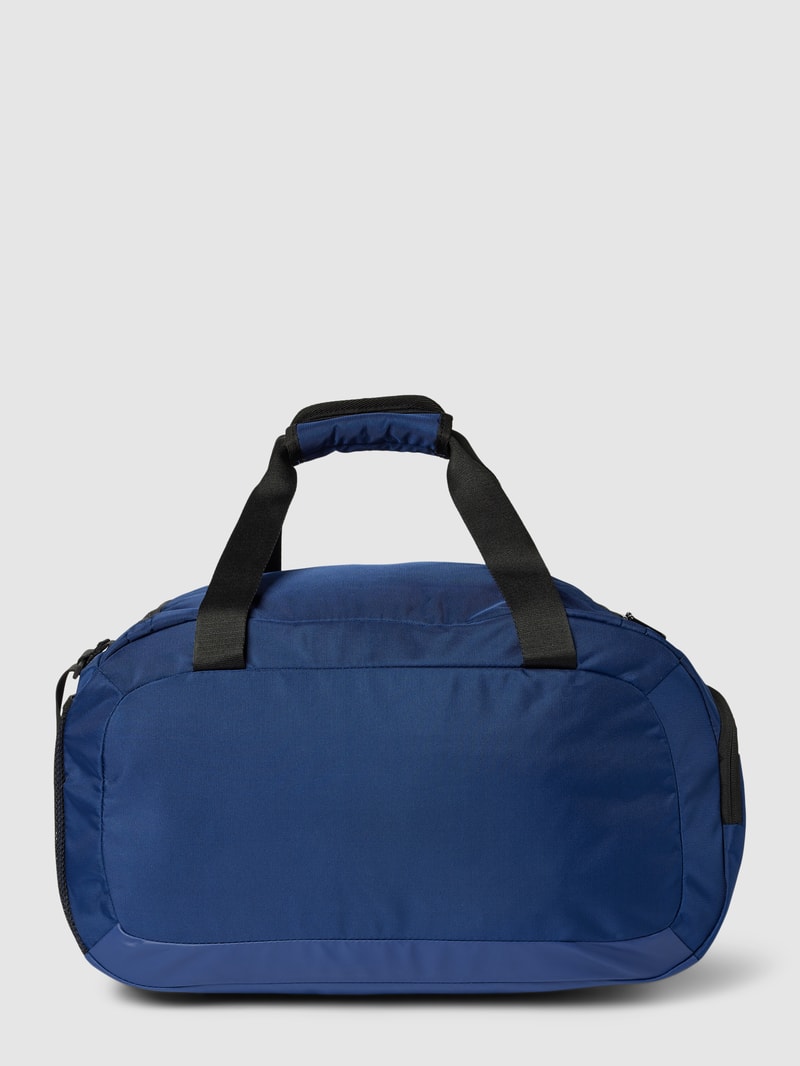 Weekender mit Label-Print in marineblau