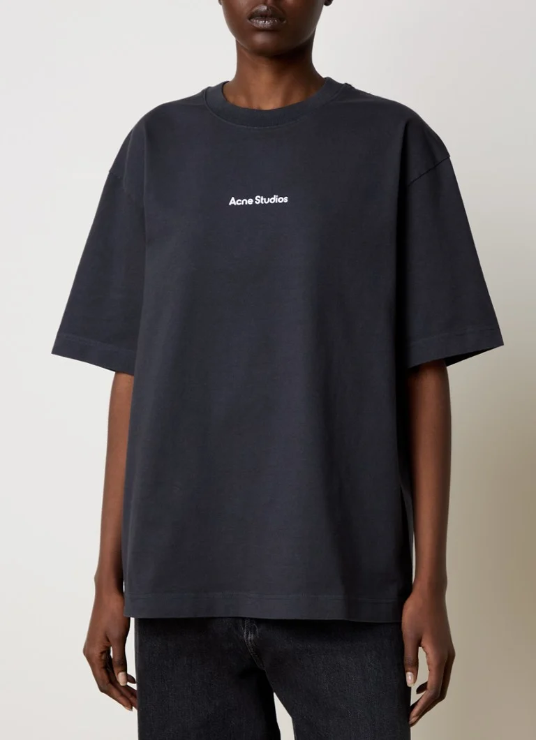 Tricou cu sigla Acne Studios