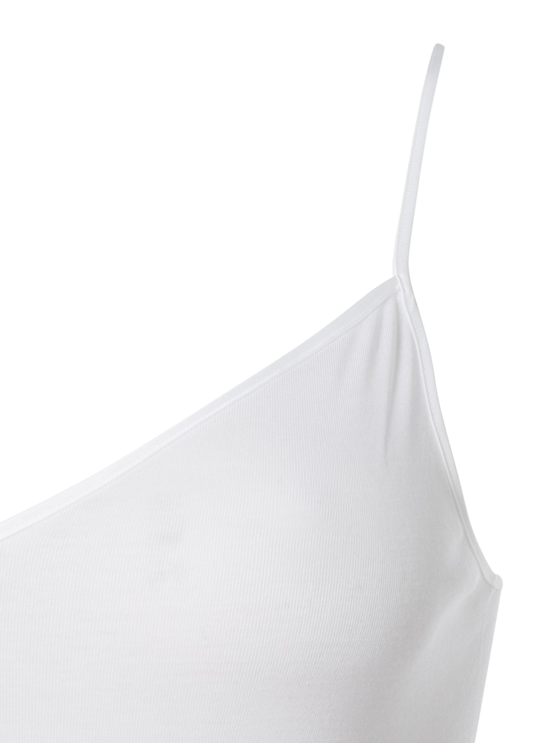 Unterhemd mit Spaghettiträgern - nahtlos Modell Cotton Seamless in weiß