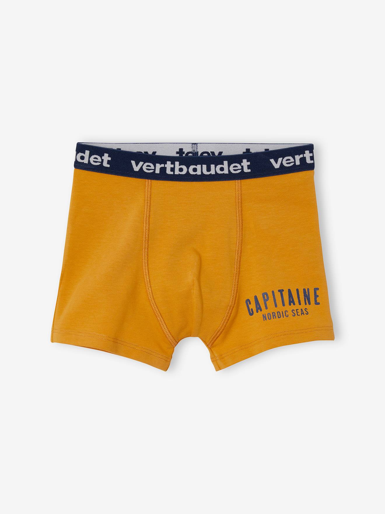 Vertbaudet 5er-Pack Jungen Boxershorts, Wale Oeko-Tex - pack blau