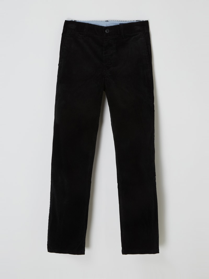 Hose aus Cord Modell 'Bedford' in schwarz