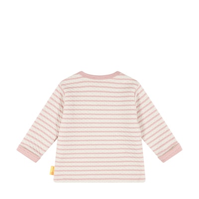 T-Shirt langarm, rosa für Mädchen