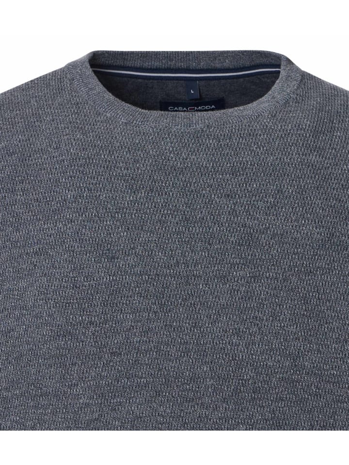 CASAMODA Pullover in Grau günstig kaufen