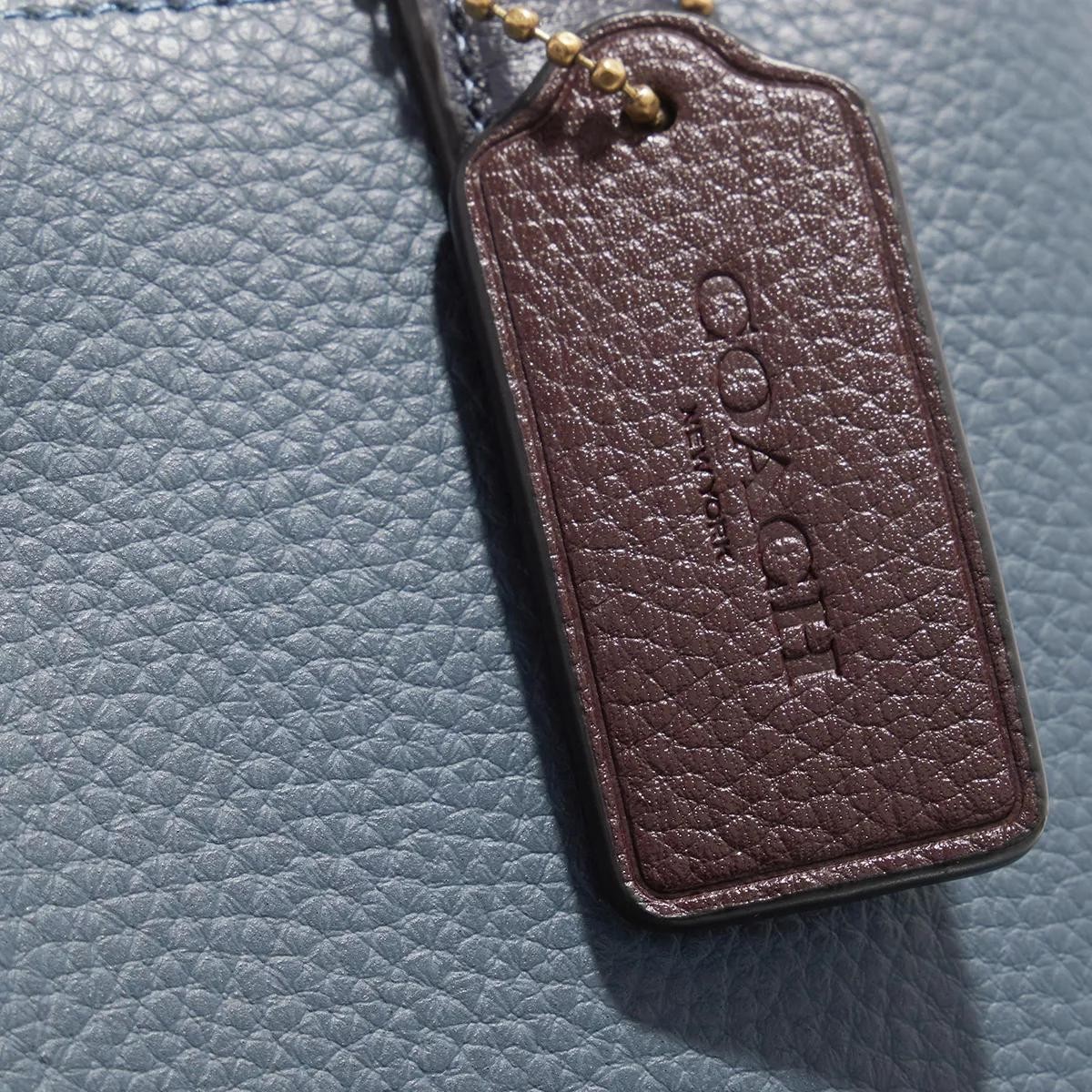 COACH Handtaschen blau Tote
