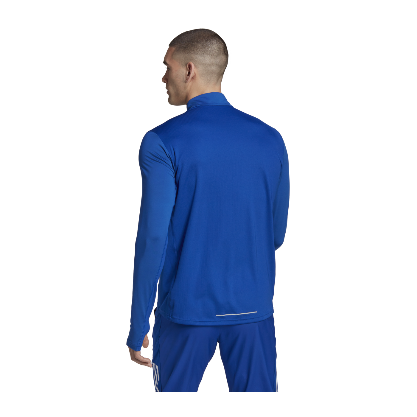 adidas OTR 1/2 Zip Sweatshirt Running Blau